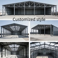 Estructura de Acero Prefabricada de Alta Resistencia para Uso Industrial, Edificio con Estructura de Acero, Almacén, Taller, Ventanas de Aleación de Aluminio