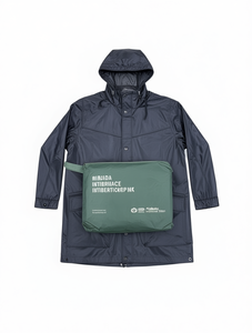 เสื้อกันฝนกันน้ำโพลีเอสเตอร์ลำลองเดินป่ากลางแจ้งท่องเที่ยวอเนกประสงค์ผู้ใหญ่เสื้อกันฝนสำหรับคนเดียว CY169 - Product Image 1