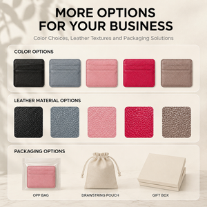 Porte-cartes ultra fin à pochette avant, assortiment de couleurs, ouverture supérieure/fermeture à bouton-pression magnétique, conforme REACH, vente en gros - Product Image 5