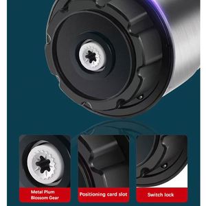 Lưỡi công cụ công suất nhanh chóng lớn điện tử thủy tinh thực phẩm hành tây cắt rau 6L, máy xay sinh tố điện máy xay thịt/ - Product Image 5