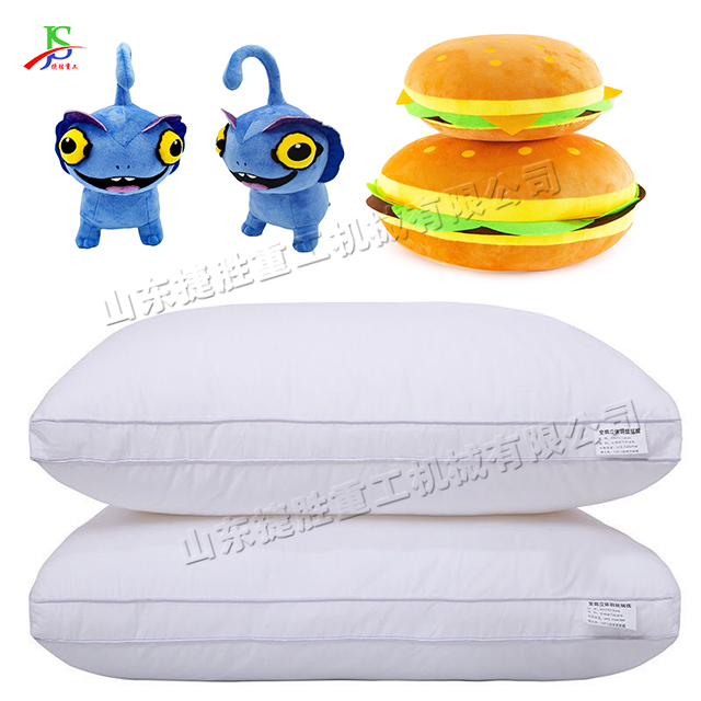 pillow machine for fiber