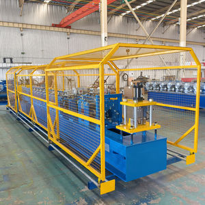 เครื่องขึ้นรูปเหล็กโครงสร้างเพดานยิปซัมบอร์ดเหล็กชุบสังกะสี ควบคุมด้วย PLC 380V 7.5KW - Product Image 1