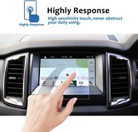 Feuille d'écran multimédia pour Ford F150 Ranger Edge Tourneo Escort Everest Focus Taurus Sync 3 Mustang Car Navigation GPS Film