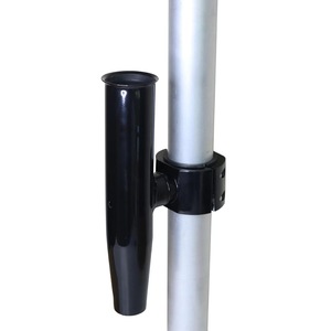 Nouveau support de canne à pêche simple en aluminium pour <span class=keywords><strong>bateau</strong></span>, fixation par pince pour tube de 2,125 pouces/54 mm, compatible avec poteau de <span class=keywords><strong>bateau</strong></span> ou tour de pêche - Product Image 2