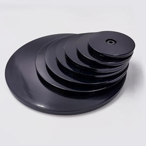 Grand <span class=keywords><strong>plateau</strong></span> tournant acrylique à roulement à billes <span class=keywords><strong>plateau</strong></span> rotatif pour étagère à épices Table gâteau cuisine garde-manger décoration TV ordinateur portable moniteur - Product Image 2