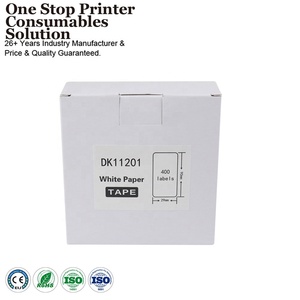 DK-11201 DK1201 INK-POWER DK11201 DK 11201 Cuộn Nhãn Nhiệt Tự Dính Màu Trắng Trên Nền Trắng Tương Thích Với Máy In Brother - Product Image 3