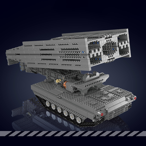 MOULD <span class=keywords><strong>KING</strong></span> 20029 Technique Télécommande <span class=keywords><strong>Militaire</strong></span> Réservoir Jouets Pont Blindé Érection Camion Briques Blocs de Construction - Product Image 4