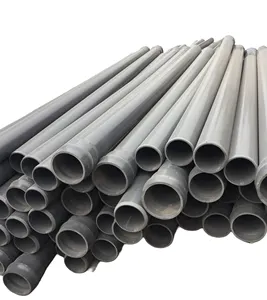 OEM Low Pressure Grey Color 40mm PVC Pipe for Agriculture