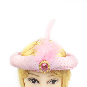 Diadema étnica de plumas estilo indio, tocado decorativo morado para fiestas y espectáculos - Product Image 3