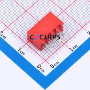 BX-XH2.54-4PZZ-R Wire-to-Board Pin Header Through hole Component (THT),P=2.54mm Connector 1x4P 2.5mm Through Hole XH - Product Image 2
