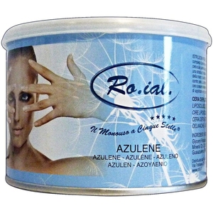 Cire dépilatoire Ro.ial Azulène 1 kg pour peaux sensibles, épilation du maillot, sans huile minérale - Product Image 1