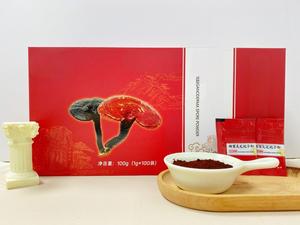 Chất lượng cao cấp thực phẩm Reishi Nấm chiết xuất bột 30% Polysaccharide 1% triterpene nhà máy bán buôn trong trống bao bì - Product Image 5