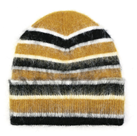 Bonnet en acrylique rayé personnalisé de qualité supérieure, accessoire de mode pour un usage quotidien, cadeau, extérieur