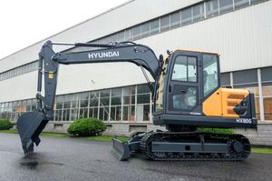 รถขุดไฮดรอลิก HYUNDAI HX80 ของแท้, รถขุด HYUNDAI รุ่นใหม่ HYUNDAI HX80 - Product Image 2