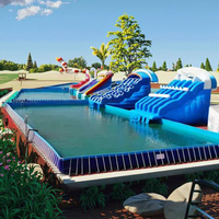 Kunden spezifische große Schwimmbäder mit ovalem rundem rechteckigem quadratischem Edelstahl-Struktur ring PVC für Kinder