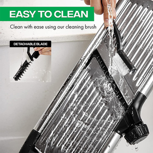 Có thể điều chỉnh mandoline <span class=keywords><strong>slicer</strong></span> thép không gỉ rau <span class=keywords><strong>Slicer</strong></span> Chopper Cutter cho khoai tây cà chua hành tây cà rốt - Product Image 6