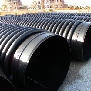 <span class=keywords><strong>Tubo</strong></span> <span class=keywords><strong>corrugado</strong></span> de doble pared de polietileno HDPE de 48 pulgadas, <span class=keywords><strong>tubo</strong></span> Krah de alta presión duradero de gran tamaño <span class=keywords><strong>para</strong></span> drenaje - Product Image 1