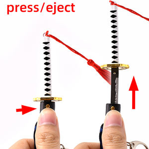 Porte-clés épée en alliage de zinc de 22 cm, modèle de luxe Devil May Cry, pour promotion de périphériques de jeu - Vente en gros - Product Image 5