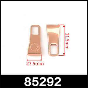 سحاب معدني مستطيل عالي الجودة مخصص، رأس سحاب مسطح بقفل تلقائي من سبائك الزنك خالٍ من النيكل، ماركة CRYSTI للملابس والحقائب - Product Image 6