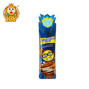 Manufacturer OEM Sweet Liquid <strong>Candy</strong> Squeeze <strong>Chocolate</strong> Jam with <strong>Popping</strong> <strong>Candy</strong> Biscuit Fruit Nut Ingredients - Product Image 3