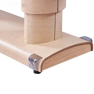 Kisen Manufacturer New Design Wood Base Beige Lash Lounge <b>Bed</b> Massage Table Carrying Case with <b>Stool</b> for Beauty Spa Salon - Product Image 4