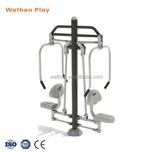 Équipement de fitness extérieur de haute qualité certifié CE, durable, pour deux personnes, presse pectorale, pour adultes - Product Image 1