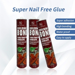 Adhesivo de Silicona Transparente, Impermeable, de Secado Rápido y Alta Adhesión para Ventanas, Cocina, <span class=keywords><strong>Baño</strong></span>, Sin <span class=keywords><strong>Clavos</strong></span>, para Trabajos en Madera y Embalaje - Product Image 2
