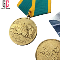 Médailles et insignes commémoratifs en métal personnalisés d'usine depuis 15 ans : Médaille du chemin de fer Baïkal-Amour