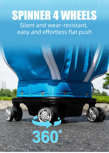 PGM QB185 <span class=keywords><strong>Sac</strong></span> <span class=keywords><strong>de</strong></span> <span class=keywords><strong>voyage</strong></span> <span class=keywords><strong>de</strong></span> <span class=keywords><strong>golf</strong></span> pour femme <span class=keywords><strong>Sac</strong></span> <span class=keywords><strong>de</strong></span> <span class=keywords><strong>golf</strong></span> rigide rétractable à 4 roues pour femme - Product Image 5