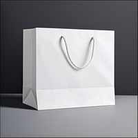 Sacs en carton personnalisables pour la protection de l'environnement, emballages pour supermarchés, sacs de shopping de luxe pour vêtements et chaussures