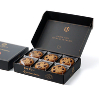 Boîte à biscuits personnalisée en forme d'avion avec inserts en papier, séparateurs, compartiments en grille, boîte en papier pour l'emballage de biscuits, pâtisseries, cadeaux, carton