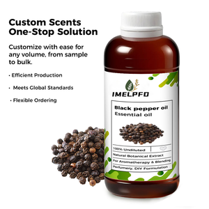 Aceite de <span class=keywords><strong>Pimienta</strong></span> <span class=keywords><strong>Negra</strong></span> Natural con Certificado GMP, Suministro a Granel para Uso en Salones y Hogares, Aromaterapia, Relajación, Calmante para la Piel, Cosmético - Product Image 4