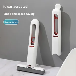 Wholesale Mini Small <b>Mop</b> Desktop Multi-function Household Hand-free Washable Hand-held Folding Type Bathroom Crevice Water - Product Image 4