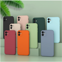 Coques en silicone pour iPhone 15 Pro Max 17 Air 16e Plus 14 11 12 13 – Étui antichoc souple en TPU couleur mate pour téléphone portable