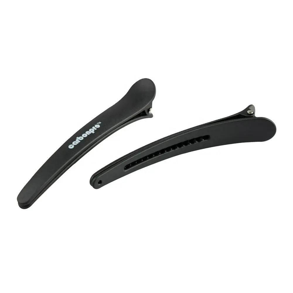 Carbon hair clips for woman