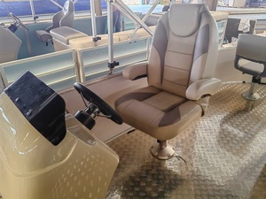 Barcos de pontón de aluminio flotante EVA de 21 pies, 23 pies, 25 pies para <span class=keywords><strong>Taxi</strong></span> acuático, pesca de pasajeros y motor fuera de borda de ocio incluido - Product Image 4