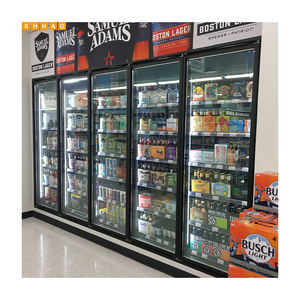 Puerta de Vidrio para Exhibición de Cámara Frigorífica OEM, Congelador Eléctrico para Supermercado con 220V 60Hz, Condición Nueva, para Partes de Refrigerador de Refrescos - Product Image 3
