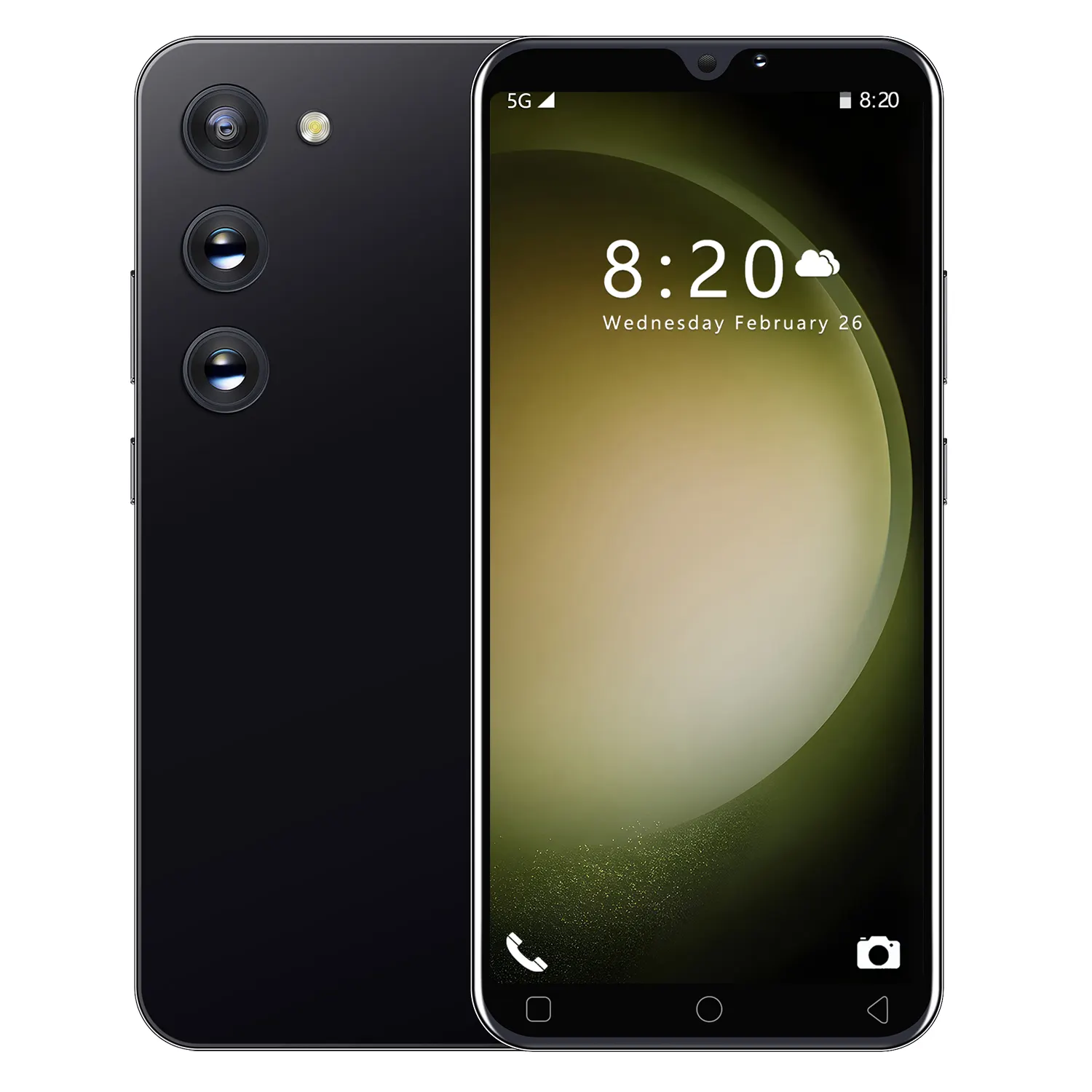 Yeni cep telefonu S23 ultra yeni 6.3 inç büyük ekran 16 + 512gb akıllı telefon fabrika toptan ve dış ticaret