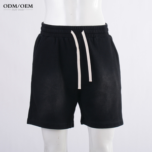 Shorts in cotone da <span class=keywords><strong>uomo</strong></span> con colorante solare Vintage da <span class=keywords><strong>uomo</strong></span> con stampa a sbuffo con stampa a sbuffo antiacido da <span class=keywords><strong>uomo</strong></span> - Product Image 3