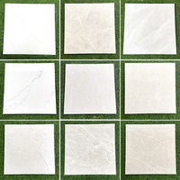 Carreaux de sol en porcelaine de conception européenne, effet marbre brillant, résistants aux acides, antidérapants, gamme complète, style classique moderne pour murs intérieurs