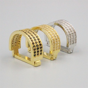 Vendita calda più recente da uomo formale di alta qualità zircone Micro intetto da cravatta con fermacravatta fissa accessori moda per uomo - Product Image 1