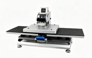 CY CH1702-2 Nueva Máquina de Prensa de Calor para Camisetas, Doble Estación Deslizable, Magnética, Manual, Semiautomática, 40x50cm, con Pantalla LCD - Product Image 6