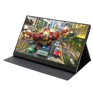 จอภาพพกพาขายส่ง ขอบบาง 1280*800 HD อินพุต จอภาพพกพาขนาด 13 นิ้ว - Product Image 1