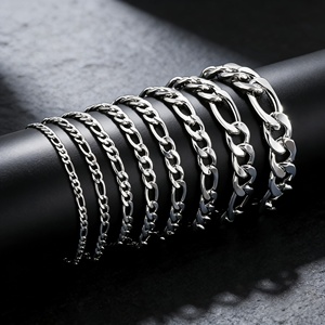 Pulsera de Cadena Cubana para Hombre, Joyería Personalizada, Estilo Hip Hop, Plata de Ley 925 - Product Image 3