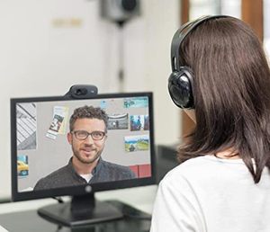 Webcam HD professionnelle C505e 720p, caméra vidéo USB pour PC, caméra en direct avec C505e HD 720 - Product Image 2