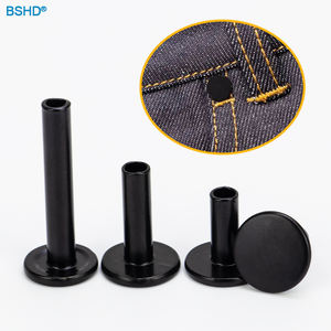 9/<span class=keywords><strong>10</strong></span>/12/13mm en vrac bouchon rond simple Logo gaufré Rivet <span class=keywords><strong>goujon</strong></span> creux pour sac ceinture vêtement tissu fixe bricolage chaussures chevilles - Product Image 4