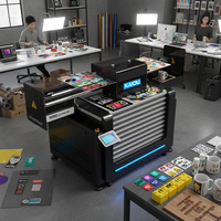 Impresora UV Industrial KAIOU KO9060, Impresora UV de Cama Plana con Cámara CCD, Levitación Magnética, Ricoh G6, Epson I3200-U