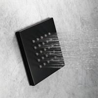 Système de douche moderne pour salle de bain avec 6 jets corporels, douchette à main, LED, 5 fonctions et mitigeur thermostatique