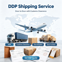 Service professionnel de consolidation de fret aérien, expédition de palettes, fret complet, porte à porte, DDU, DDP, transitaire unique
