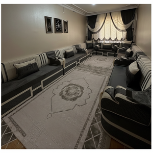 Asientos Orientales para el Suelo, Sofá Étnico, Sofá Árabe Majlis, Sofá Estilo Otomano, Conjunto Árabe Jalsa, Asientos Orientales de Lujo para el Suelo - Product Image 3